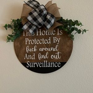 Buffalo check door hanger